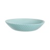 Piatto Fondo Luminarc Pampille Turchese Vetro (20 cm) (24 Unità)