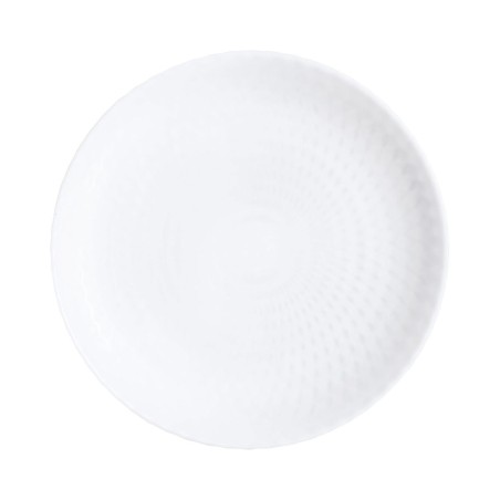 Piatto da Dolce Luminarc Pampille Bianco Vetro (19 cm) (24 Unità)