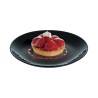 Piatto da Dolce Luminarc Pampille Nero Vetro (19 cm) (24 Unità)
