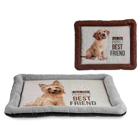 Letto per animali domestici Cane 60 x 6 x 74 cm (6 Unità)