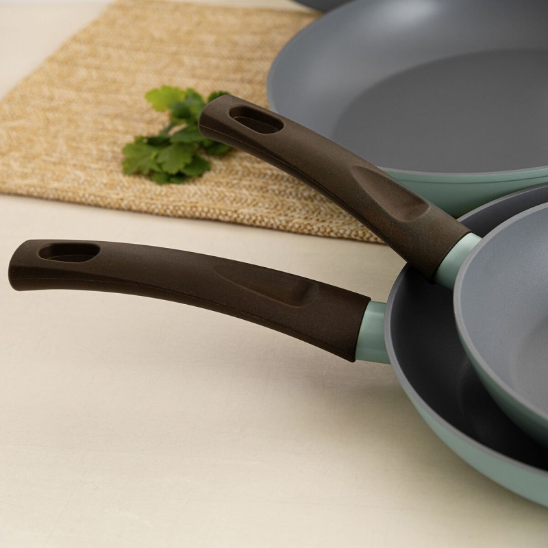 Padella Quid Ozon Verde Metallo Alluminio Forgiato 20 cm Padella Quid Ozon Verde Metallo Alluminio Forgiato 20 cm
