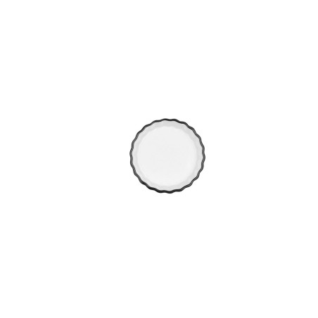 Vassoio per aperitivi Quid Gastro Bianco Nero Ceramica 10,5 x 3 cm (12 Unità)