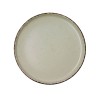 Piatto da pranzo Quid Duna Verde Ceramica 26,5 x 2,8 cm (6 Unità)