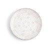 Piatto da pranzo Ariane Tornado White Bicolore Ceramica Ø 18 cm (12 Unità)