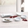 Piatto da pranzo Quid Gastro Fun Bianco Ceramica 29,5 x 11 x 3 cm (6 Unità)