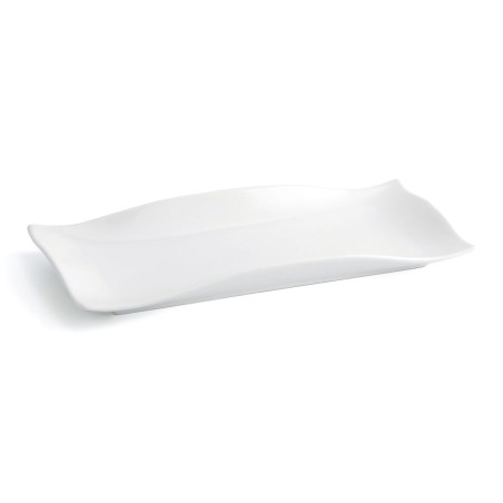 Piatto da pranzo Quid Gastro Fun Bianco Ceramica 29,5 x 11 x 3 cm (6 Unità)