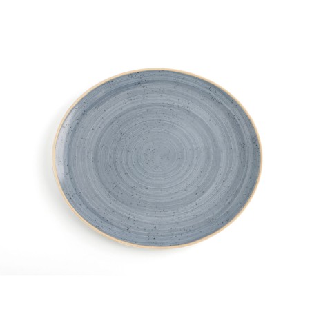 Piatto da pranzo Ariane Terra Azzurro Ceramica 30 x 27 cm (6 Unità)