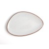 Piatto da pranzo Ariane Terra Beige Ceramica Ø 21 cm (12 Unità)