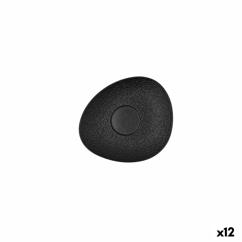 Piatto Bidasoa Fosil Nero Ceramica Allumina 13,3 x 11,6 x 1,7 cm Caffè (12 Unità) Piatto Bidasoa Fosil Nero Ceramica Allumina 13,3 x 11,6 x 1,7 cm Caffè (12 Unità)