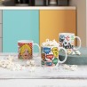 Tazza Quid Wow Fumetti Multicolore Ceramica 330 ml (12 Unità)