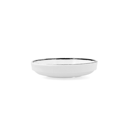 Ciotola Quid Select Filo Bianco Nero Plastica 14 x 3 cm (12 Unità)