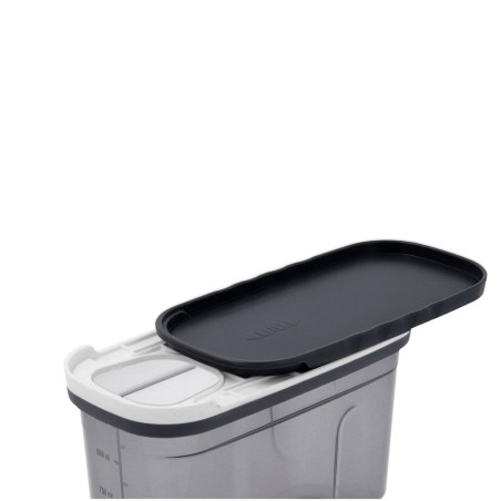 Contenitore per Conservare gli Alimenti Quid City Grigio 1,2 L Con coperchio Dispenser (12 Unità)