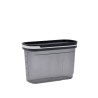 Contenitore per Conservare gli Alimenti Quid City Grigio 1,2 L Con coperchio Dispenser (12 Unità)