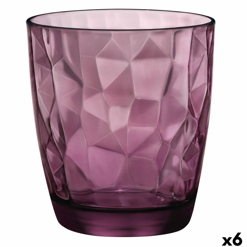 Bicchiere Bormioli Rocco Diamond Porpora Vetro 300 ml (6 Unità) Bicchiere Bormioli Rocco Diamond Porpora Vetro 300 ml (6 Unità)