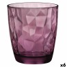 Bicchiere Bormioli Rocco Diamond Porpora Vetro 300 ml (6 Unità)