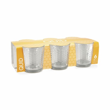 Set di Bicchieri Quid Gala Trasparente Vetro 260 ml 6 Pezzi