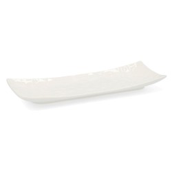 Vassoio per aperitivi Quid Select Bianco Ceramica 20,5 x 7,5 cm (6 Unità) (Pack 6x)