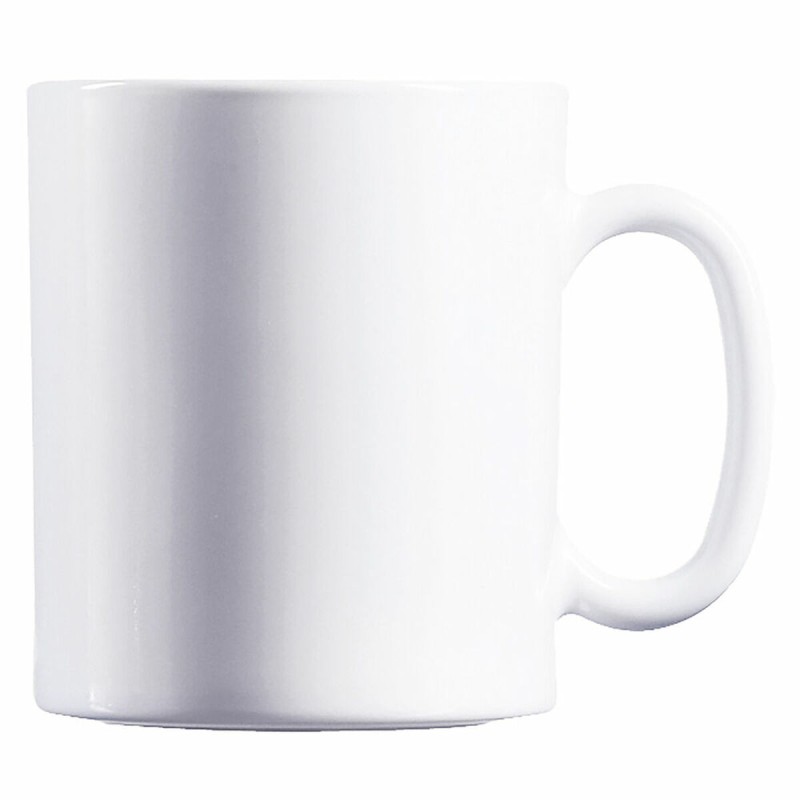 Tazza Luminarc Evolutions Bianco Vetro 320 ml (6 Unità) (Pack 6x) Tazza Luminarc Evolutions Bianco Vetro 320 ml (6 Unità) (Pack 6x)