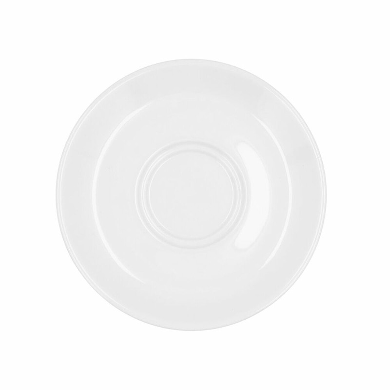 Piatto Bidasoa Glacial Bianco Ceramica Ø 15 cm (12 Unità) (Pack 12x) Piatto Bidasoa Glacial Bianco Ceramica Ø 15 cm (12 Unità) (Pack 12x)