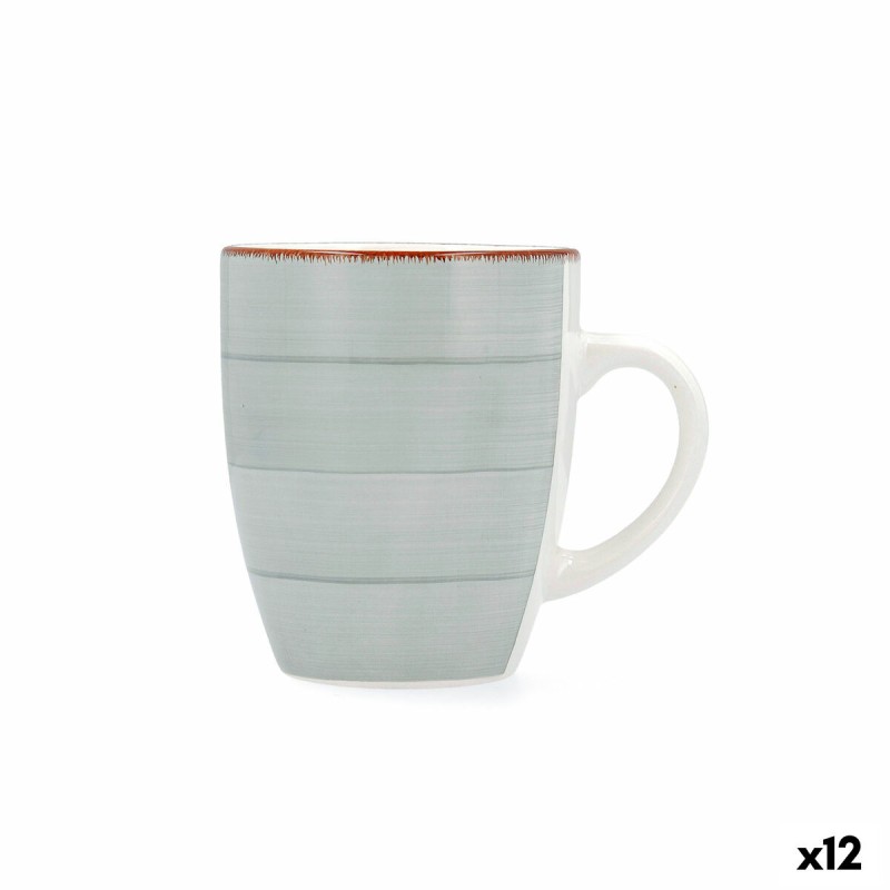 Tazza Quid Vita Morning Colazione Ceramica Azzurro 350 ml (12 Unità) Tazza Quid Vita Morning Colazione Ceramica Azzurro 350 ml (12 Unità)