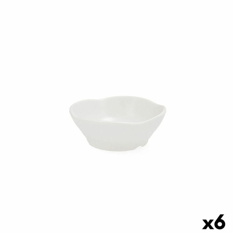 Ciotola Quid Select Bianco Plastica 12,5 x 12,5 x 4,5 cm (6 Unità) Ciotola Quid Select Bianco Plastica 12,5 x 12,5 x 4,5 cm (6 Unità)
