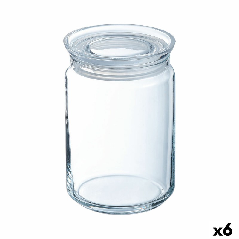 Vaso Luminarc Pav Trasparente Silicone Vetro 750 ml (6 Unità) Vaso Luminarc Pav Trasparente Silicone Vetro 750 ml (6 Unità)