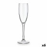 Calice da champagne Luminarc Duero Trasparente Vetro (170 ml) (6 Unità)