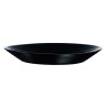 Piatto Fondo Luminarc Harena Nero Vetro (Ø 23,5 cm) (24 Unità)