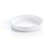 Teglia da Cucina Luminarc Trianon Ovale Bianco Vetro (Ø 26 cm) (6 Unità)