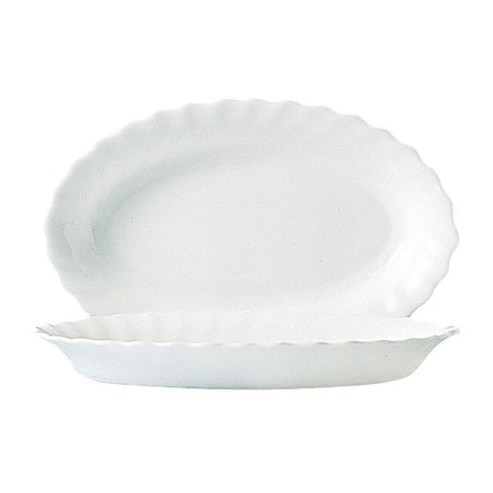 Teglia da Cucina Luminarc Trianon Bianco Vetro (22 cm) (24 Unità)