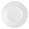 Sotto Piatto Luminarc Harena Bianco Vetro (Ø 27 cm) (24 Unità)