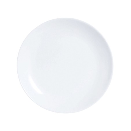 Piatto da Dolce Luminarc Diwali Bianco Vetro 19 cm (24 Unità)