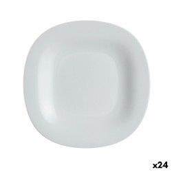 Piatto da Dolce Luminarc Carine Granit Ø 19,5 cm Grigio Vetro (24 Unità)