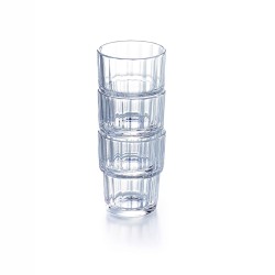 Tazza Thermos con Coperchio Arcoroc Noruega Trasparente Vetro