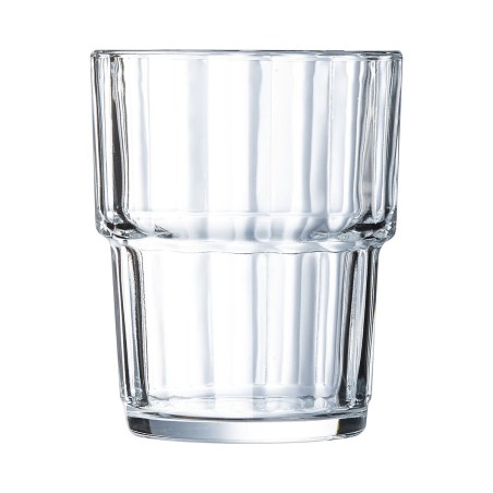 Tazza Thermos con Coperchio Arcoroc Noruega Trasparente Vetro