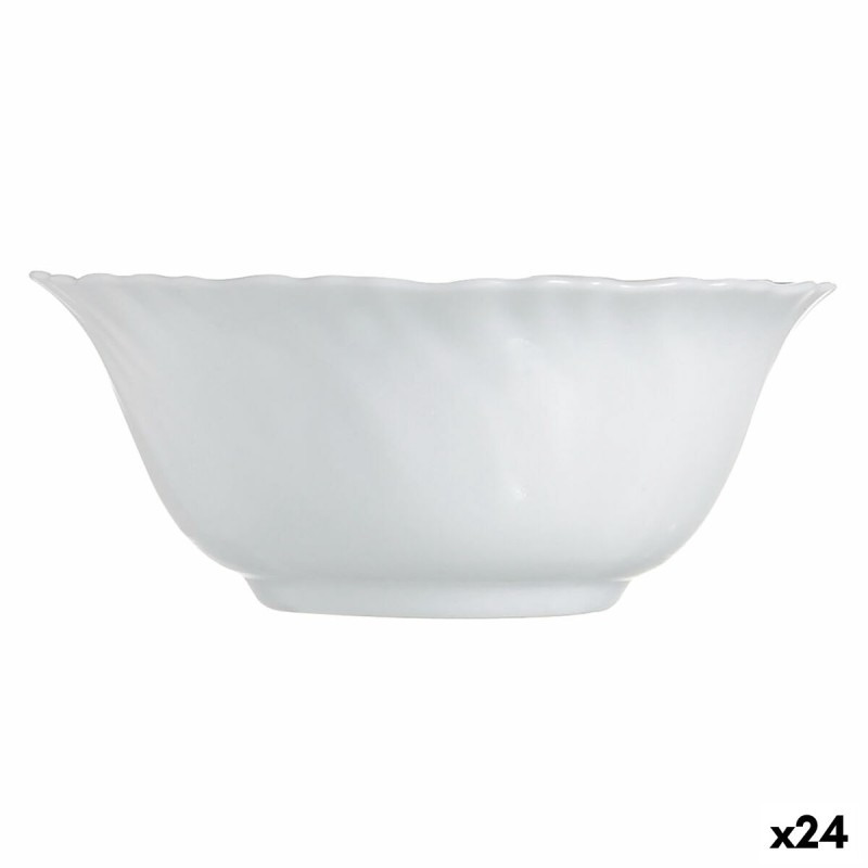Insalatiera Luminarc Feston Bianco Vetro 12 cm (24 Unità) Insalatiera Luminarc Feston Bianco Vetro 12 cm (24 Unità)