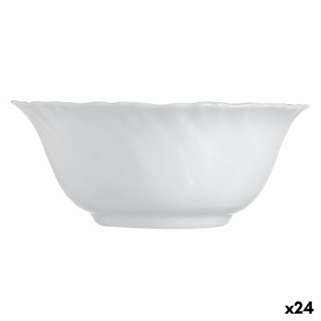Insalatiera Luminarc Feston Bianco Vetro 12 cm (24 Unità)