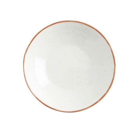 Piatto Fondo Ariane Terra Ceramica Beige (Ø 21 cm) (6 Unità)
