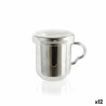 Tazza con Filtro per Infusioni Quid Serenia Trasparente Vetro Acciaio inossidabile 350 ml (12 Unità)
