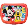 Portamerenda Mickey Mouse CZ11370 Rosso Plastica