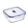 Porta pranzo Ermetico Luminarc Pure Box Active 1,22 L Bicolore Vetro (6 Unità)