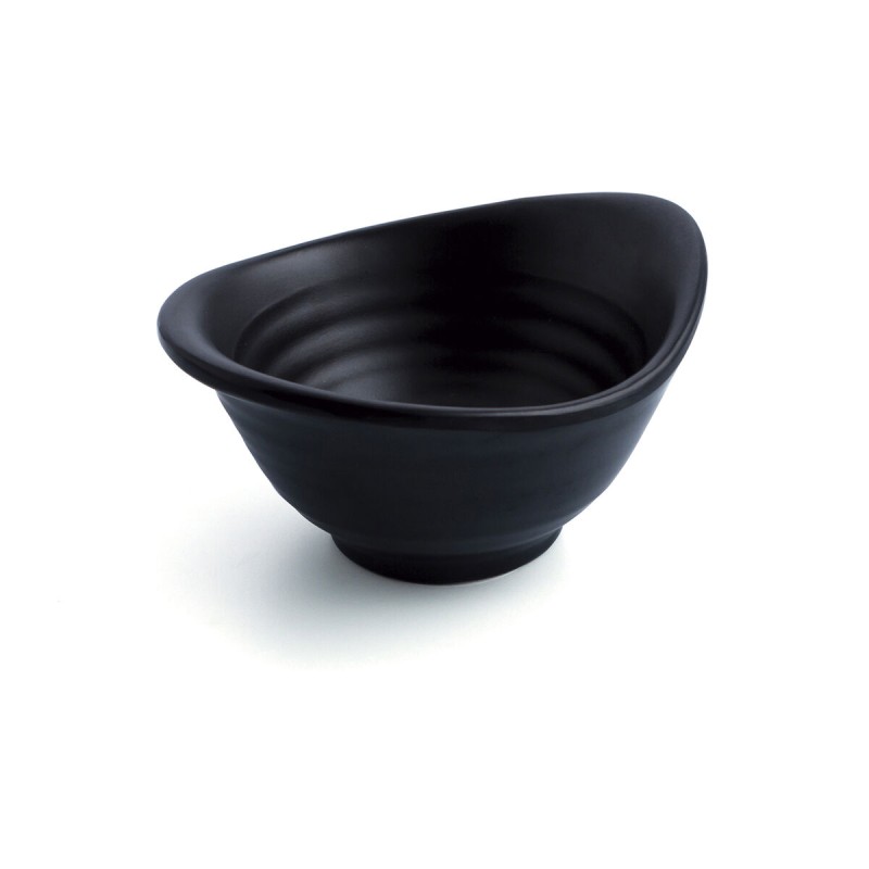 Vassoio per aperitivi Quid A'bordo Nero Plastica (12 Unità) (Pack 12x)