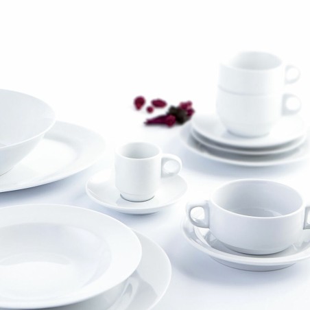 Piatto Quid Basic Pane Ceramica Bianco (15,5 cm) (Pack 12x)