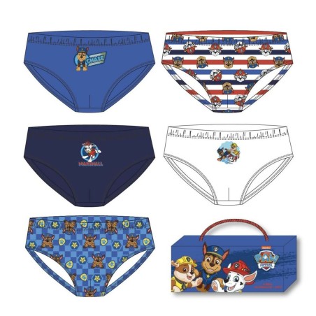 Pacco di Slip da Uomo The Paw Patrol Multicolore 5 Unità