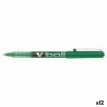 Penna Roller Pilot V Ball 0,7 mm Verde (12 Unità)