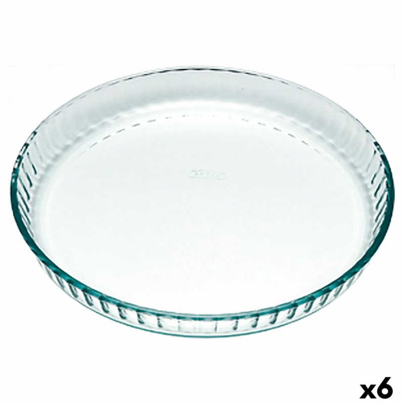 Stampo per Torte Pyrex Classic Vidrio Trasparente Vetro Piano Rotondo 25 x 25 x 4 cm 6 Unità Stampo per Torte Pyrex Classic Vidrio Trasparente Vetro Piano Rotondo 25 x 25 x 4 cm 6 Unità