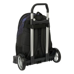 Trolley per la Scuola Spider-Man Attack Nero 32 x 44 x 16 cm