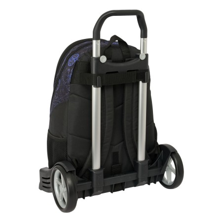 Trolley per la Scuola Spider-Man Attack Nero 32 x 44 x 16 cm