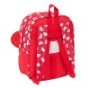 Zaino Scuola Hello Kitty Iconic Bianco Rosso 22 x 27 x 10 cm