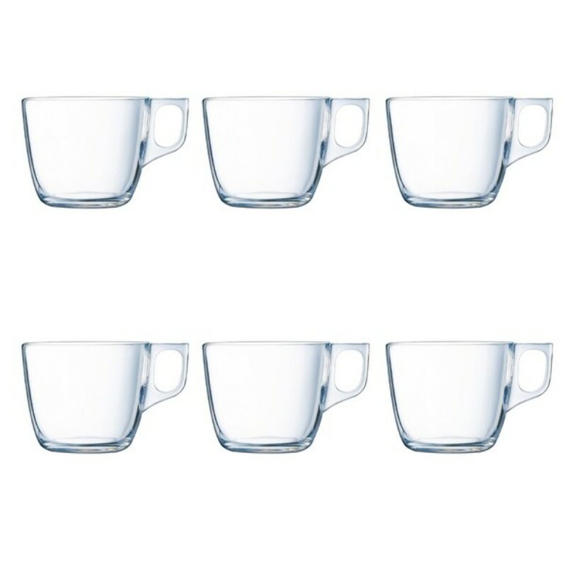 Set di Tazze Luminarc Nuevo Trasparente 220 ml 6 Pezzi